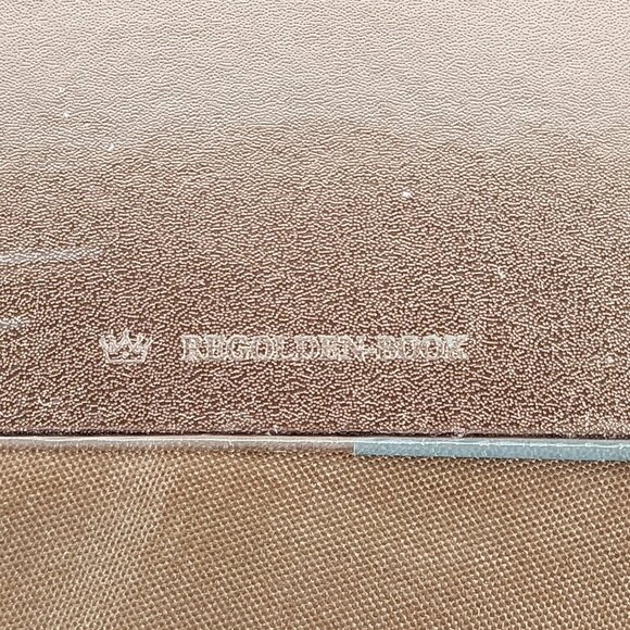 Regolden Book Rose Gold 160 Page Inner Pocket Elastic Band Pen Loop Meeting Book - Picture 12 of 16